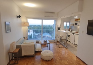 Departamento 2 ambientes con espectacular vista al Rio y mucha luz 